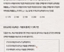 [그래픽] 수학B형, EBS 연계 예시문항(1)