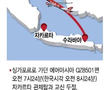 한국인 3명 탑승 '에어아시아' 실종, 기상악화가 원인?