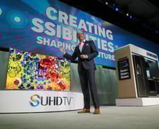 삼성전자, CES 2015서 88형 'SUHD TV' 전격 공개