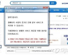 [뉴스&팩트] 설연휴 국세청 홈페이지 마비 소동, 이유는?