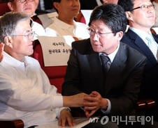 [현장+]유승민vs문재인, 여우와 두루미