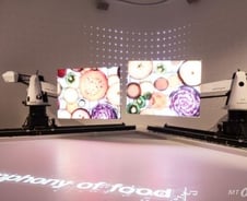 로봇팔로 구현한 '한식의 세계화'…"브라보" 탄성 쏟아져