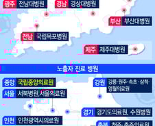 [그래픽뉴스] 지역별 메르스 집중 치료기관·노출자 진료 병원