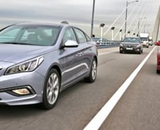 [시승기]'30주년 쏘나타' 경쾌한 1.6터보, 묵직한 1.7디젤