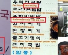 [현장+] "육회는 'Six times', 곰탕은 'Bear탕'…" 국감장 '빵' 터진 질의