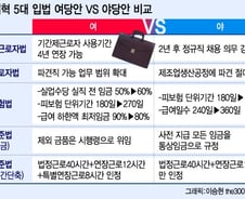 與 노동개혁 '패(霸)', 논란 불가피…野 대안입법은?