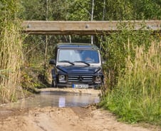 [시승기]'롤러코스터 같은 험로'서 맹위떨친 벤츠 G-클래스