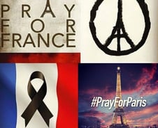 'Pray For Paris'…파리 테러 충격속 SNS 추모글 이어져