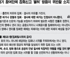 [단독]'2차 총궐기' 앞둔 경찰 "불법·폭력 단체 집회신고 '불허'"