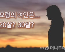 '묘령의 여인'은 몇 살일까?