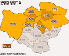 [격전! 4·13]與 텃밭 분당갑 선거구획정 변수··野 "제2 분당대첩"