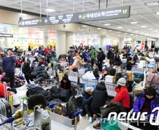 [르포]제주 30년만의 눈폭풍…"히말라야에 온줄"