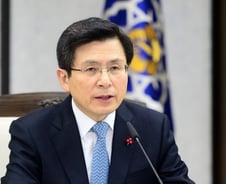 황교안 총리, 北미사일 발사관련 긴급 지시