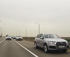 아우디 뉴Q7 '다이어트 혁명'···'날렵한 거구' 험로도 거뜬