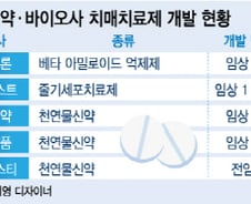 [단독]험난한 '치매 정복', 대웅제약 치료제 개발 손 떼