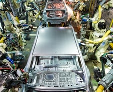 [르포]대통령 찾은 현대차 아산공장…로봇-인간 '스마트' 공존