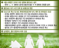 [단독]서울시, 교차로 모든방향 횡단보도 설치