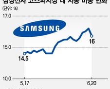 브렉시트 공포, 국내 증시 삼성전자 의존도 높였다
