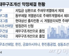 [단독]대기업계열 10개 채권단 관리...대우건설·동국제강은 졸업