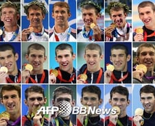 8년 전 오늘…'수영 황제' 펠프스, 올림픽 8관왕 오르다