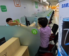 [현장]갤노트7 서비스센터, 일요일 한적…임대폰 수요 예상보다 ↓