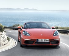 [시승기]포르쉐 718박스터, 4기통 터보엔진으로 '총알처럼'