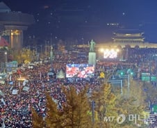 [영상]청와대 향한 100만 촛불시민, 단 하나의 외침