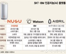 [단독]SKT '누구'-IBM '왓슨' 결합한 '통합AI' 5월에 나온다