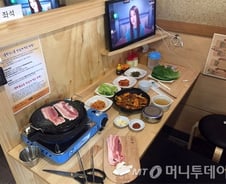 [우보세]나홀로 고깃집에… '혼자'는 아직 부정적?