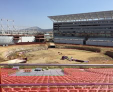 "올림픽 시설보다 이벤트 시설로 꾸며"…축구장의 1/4 크기에 외딴 섬 같은 풍경 