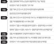 [그래픽]최순실 의혹 제기부터 박근혜 전대통령 구속까지