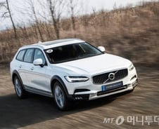 [시승기]볼보 '크로스 컨트리' 타보니