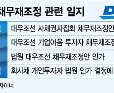 '알박기'에 막힌 대우조선 돈줄, 남은 시간은 '일주일'