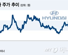 현대차, 5% 급락… '현대차 3인방'에 무슨 일이