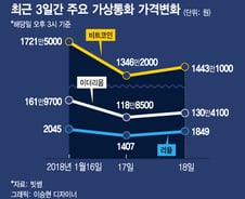 "30일까지만 버티자"…신규자금 유입 기대감, 가상통화 반등