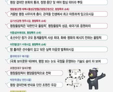 [MT리포트]법안엔 손놔도 평창은 성공기원?…의원들 각양각색 메시지