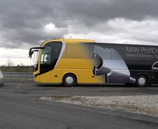 [시승기]대형면허로 몰아본 'MAN버스'…운전자·승객·보행자 모두 만족