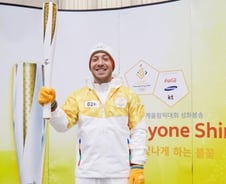 "올림픽 성화봉송에 유일한 이라크인으로 참여해 영광"