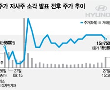 현대차 자사주 소각 결정에 강세…증권사 목표주가 '상향'