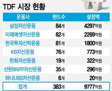 [MT리포트]"TDF 급성장하는데" 퇴직연금, 위험자산 규제에 발목 잡혀