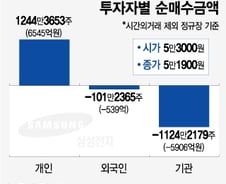 "기념으로 샀어요" 외인·기관 던지고 개인이 받은 삼성전자