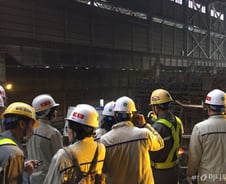 [르포]당진공장서 만난 장세욱 동국제강 부회장과 주주들