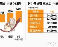 '외인 수급 공백' 속 연기금이 미는 종목은
