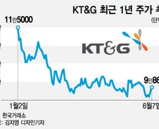 [MT리포트]'주가 바닥' KT&G, 유해성보다 실적 모멘텀에 주목