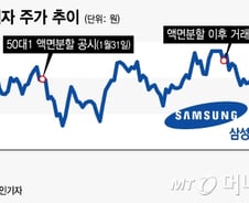 주가 내리막길 걷는 삼성전자… "하반기나 돼야"