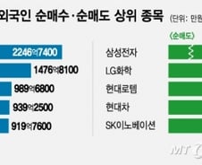 열흘동안 1.3조원 판 외국인, 이 종목은 샀다
