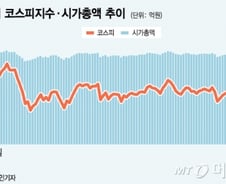 코스피 후진, 상반기 시총 59조원 증발