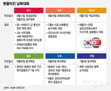 '6개의 접시' 한꺼번에 도는 남북대화, 내 삶 바꿀까