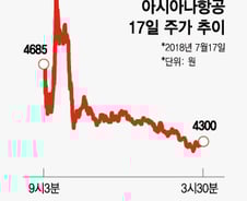 피인수 소식에 급등했던 아시아나…"매물 나오면 상승여력↑"