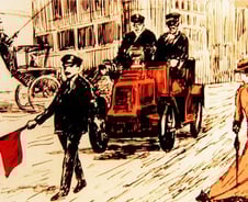 [MT리포트]'붉은 깃발' 흔들며 시속 3㎞로 달린 영국 車